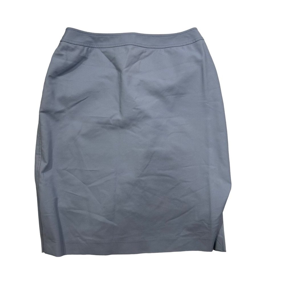 Carlisle Blue Pencil Straight Blue Lined Skirt Womens Size 10